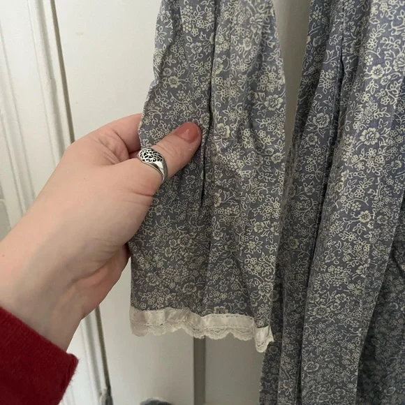 70s Gunne Sax by Jessica McClintock Prairie Maxi Dress - Picture 3 of 8